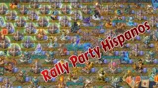 Rally Party 📢 Hispanos / Full Rallys - Lords Mobile