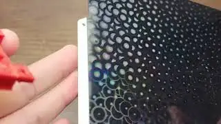 Video 0000001: Test 000001: schimmerndes 3D Druckbett