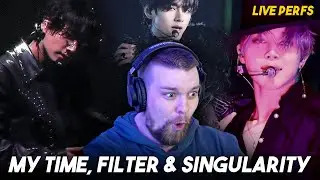 BTS (JUNGKOOK, JIMIN & TAEHYUNG) - 'My Time, Filter & Singularity' Performances | REACTION