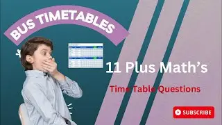 11plus Math&rsquo;s Timetable class / Ambitious learning Tuition live / #11plus #gcsemath
