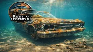From Underwater Ruin to Legend | AI Restored 1964 Chevrolet Impala SS (ASMR)