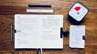 Weekend Planning Routine || How To Do a Weekly Review in a Bullet Journal