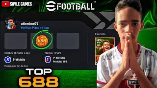 GAMEPLAY CONTRA O TOP 688 NO EFOOTBALL 2026