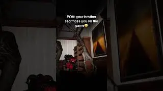 Don&rsquo;t play with siblings you get got everytime funny #gaming #goofups #goofing #funnymoment #gamer