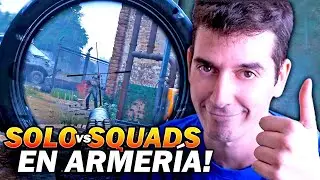 Así JUEGO AHORA  SOLO vs SQUADS en el NUEVO ARMORY! 😱 Arena Breakout Infinite Season 1