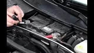 Výmena autobatérie VW passat B5 a B5.5 .  VW passat B5 and B5.5 car battery replacement
