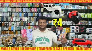 Original Mobile Accessories Wholesaler Delhi | Mobile cover | Headphone | Tempered Glass | Speaker