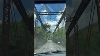 Uma das PRIMEIRAS pontes de ferro da cidade