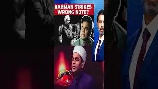 A R  Rahman apologizes after Bollywood bias .  #india #indian #news #bollywood #arrahman #mumbai