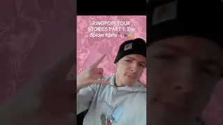 Ringpop! Tour Stories PART 1: The Spider Knife 😰🕷️#emo #poppunk #band #alternative #fyp #explore