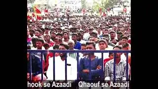 Afsar Kodlipet, State General Secretary at People's Power Conference, Davangere.