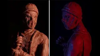Escultura de MUSE I Daredevil: Born Again I Marvel Studios I