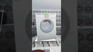 Washing machine destruction 😨Unbalanced Spin # shorts #shortvideo #washingmachine