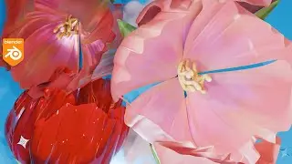 Modeling a Tulip Flower in Blender 4.0