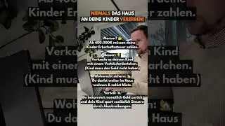 ❌ &bdquo;Einfach vererben&ldquo; kann richtig teuer werden
