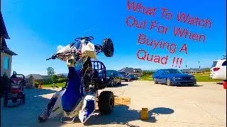 What To Watch Out For On Facebook Marketplace/Craigslist! Fixing a messy Oil Leak on Ltr 450 Quad!