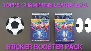 Topps Champions League Sticker Collection 25/26 Booster Pack