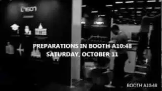 Pacom SKYDD 2014 Booth preparation