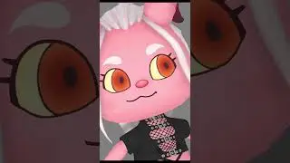 So many problems with my Animal Crossing Vtuber model #blender #animalcrossing #vtuber #vtubermodel