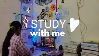 Study with me Live ✌Restarting My Study Journey🥳 | Demo Live🎯🕯