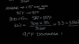 Titus Timeout Podcast   Electric Heater Calculations for cfm & Temp Rise