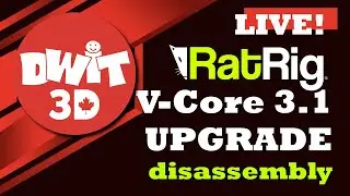 RatRig V-Core 3.1 Upgrade LIVE ELECTRONICS DISASSEMBLY