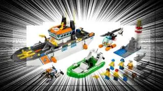 LEGO City 60014 Патруль береговой охраны