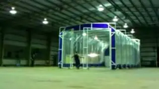 Amazing Retractable Spray Booth