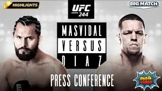 BMF Belt..!🔥☕ | Diaz vs Masvidal | UFC 244 | New York, 2024 | #natediaz #masvidal #ufc #mma #fyp 