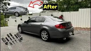 My Manual G37s Gets a Massive Glow Up — Complete Build
