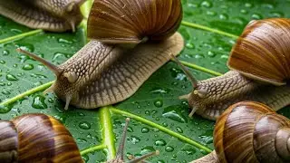 Snail Slow Travelers of the forest