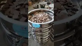 small vibrating sieve machine for very fine herbal dry powder