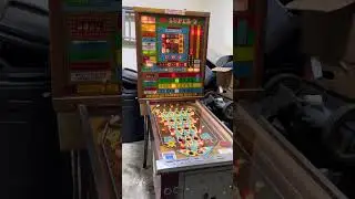 1970 Bally Super 7 Bingo Pinball Machine Diamond Game Win