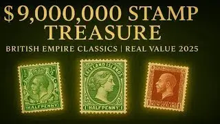 World&rsquo;s Rarest Half Penny & One Penny Stamps &ndash; Worth Over $9,000,000!