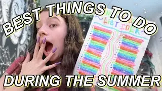 SUMMER BUCKET LIST 2021 (best things to do this summer)