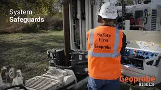 Geoprobe&reg; 8150LS Sonic Rig Features - Control Panel