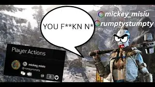 R*CIST 30 YEAR OLD FOR HONOR PLAYER - FUNNY MOMENT