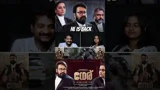 Neru Reaction Part 1 | Mohanlal&rsquo;s Entry & Sara&rsquo;s Painful Story | Malayalam Courtroom Drama Begins!