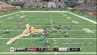NCAA 13 Football  HB Running Play - Zone Killer