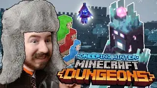 NEW UPDATE CREEPING WINTER DLC - LONE FORTRESS! | Minecraft Dungeons - Part 15