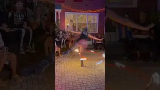 Got to have a fire performer with me last night at my private gig! 🔥🔥🔥 #FirePerformance #ForYou