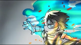 MHA FAN ANIMATION | Dabi VS Shoto