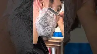 #shave #shavette #traditional #barber #beardshaving #foryou #tutorial #barberlife #barberosdelmundo
