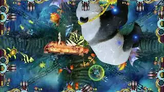Panda Fish hunter shooting table gambling machine