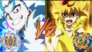 LUI VS FREE! | Rage Longinus VS Mirage Fafnir! | Beyblade Burst Sparking/Superking