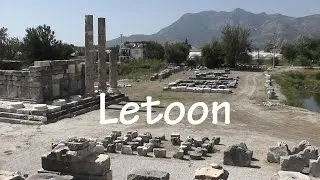 TURKEY: Letoon - ancient sanctuary ruins (Antalya province)