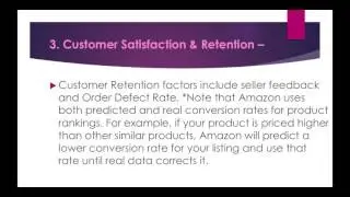 Amazon Product Rank SEO Tutorial - 13 - Customer Satisfaction & Retention (bangla)