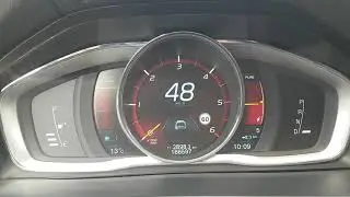 V60 D6 2014 Pure (electric) acceleration 0-100 km/h
