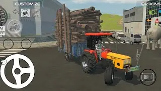 ❤️ Indian Tractor Game | Swaraj Tractor Game | Indian village driving | Indian Tractor Simulator 3D🚜