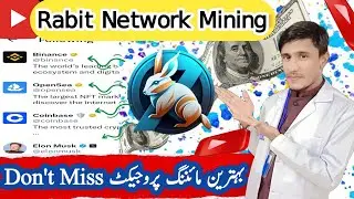 Rabit Network | New Mining App | Earn Money Online